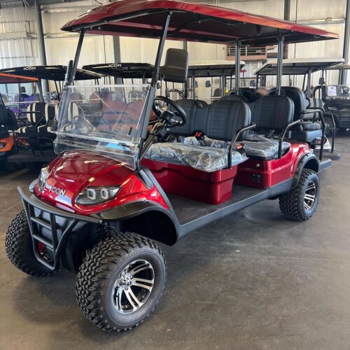 2022 ICON i60L Electric LIMO Golf Cart!