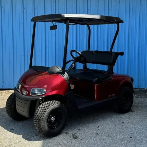 2023 E-Z-GO Valor EX1 Gas Golf Car Red